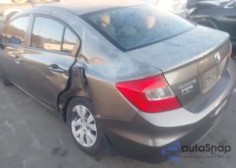 2012 Honda Civic Lx из США, поврежденный, VIN 2HGFB2F50CH593458